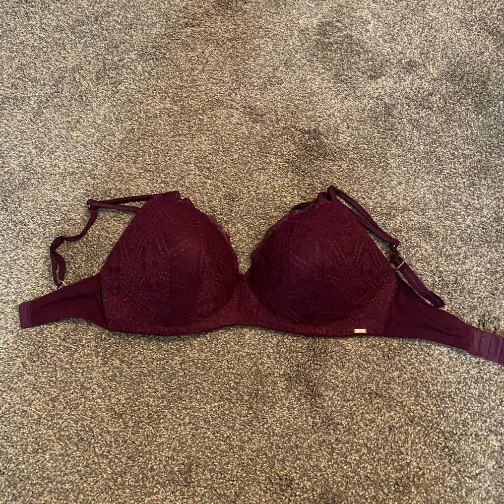 Pink bra